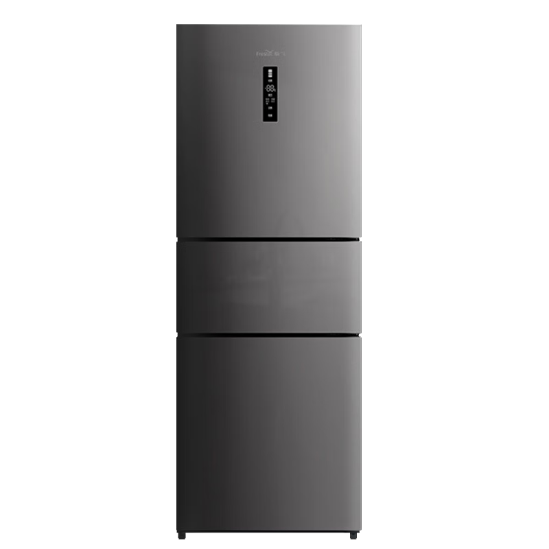 Xinfei 260L three-door variable frequency first-class energy efficiency air-cooled frost-free wide-width intelligent variable temperature energy-saving refrigerator BCD-260WK3AT