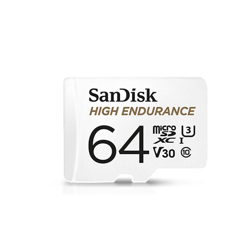 SanDisk memory card memory card tf small card driving recorder micro sd car surveillance camera repeatedly erased 64G-driving recorder & security monitoring only