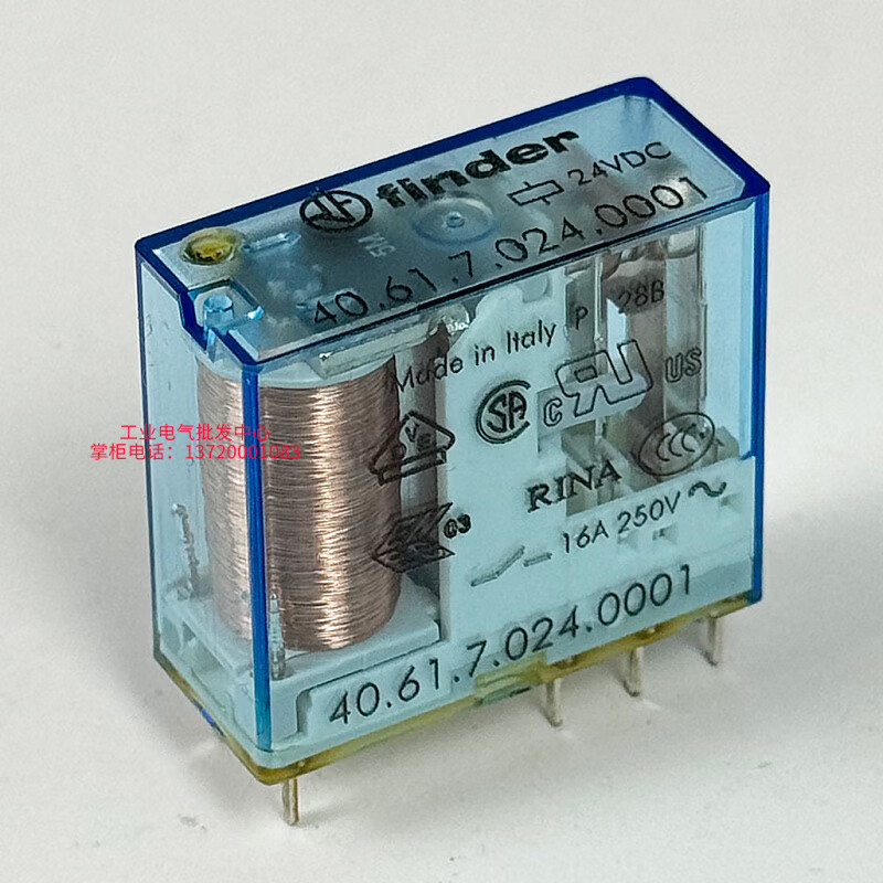 Original finder Fender relay 40.61.7.024.0001 DC24V 9.012 DC12V 40.61.7.024.0001 (DC24V)