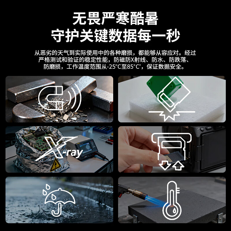 Philips (PHILIPS) 64GB TF (MicroSD) memory card A1 U3 V30 4K driving recorder & security monitoring memory card, high speed and durable, reading speed 100MB/s