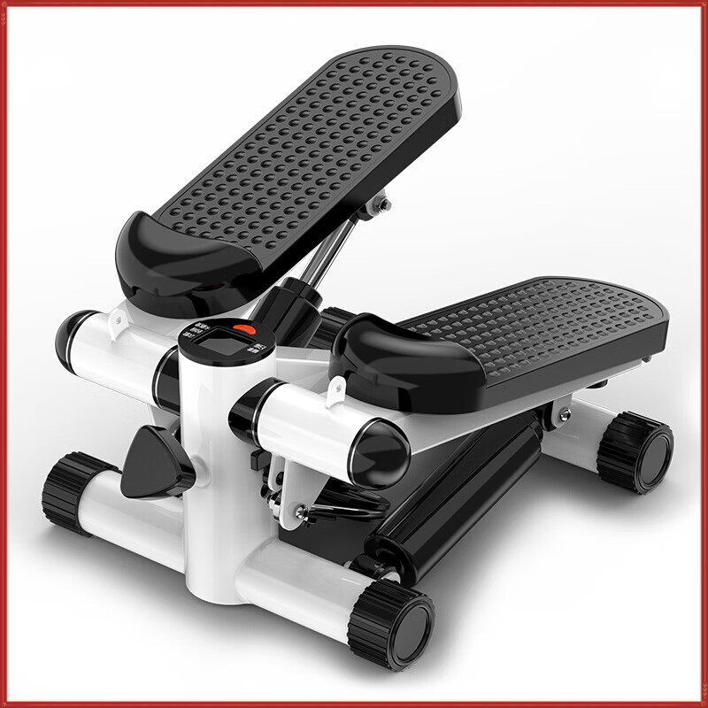 Leayo cross-border household indoor stepper climbing machine foot machine installation-free fitness equipment brush step hydraulic resistance black classic model