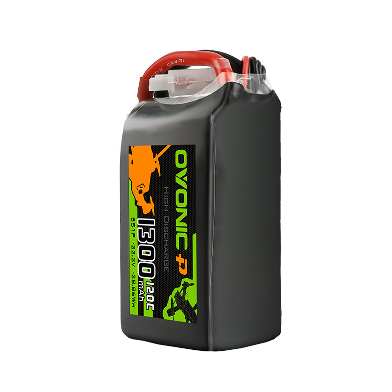 OVONIC European brand 1300mAh 120C 6S 22.2V XT60 plug 5-inch travel machine FPV drone battery