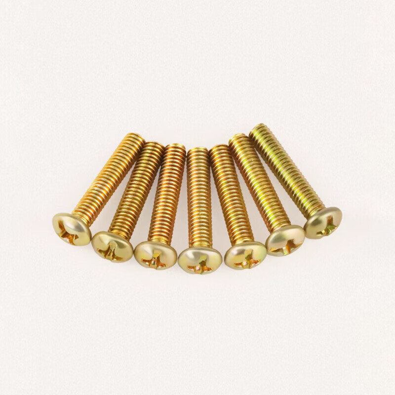 Yongli Shang 86 type wire box universal cross round head fixing screw switch socket extension screw panel screw M4*80 half a pound about 40 pieces