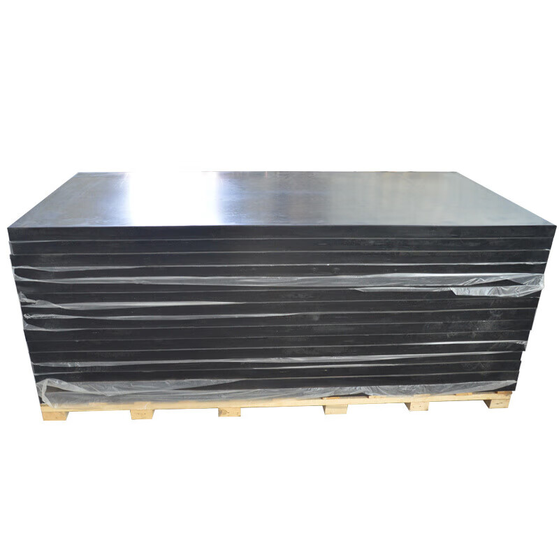 Pipeshuo rubber shock-absorbing plate insulation thickened rubber pad industrial hard plate anti-slip buffering solid rubber block wear-resistant