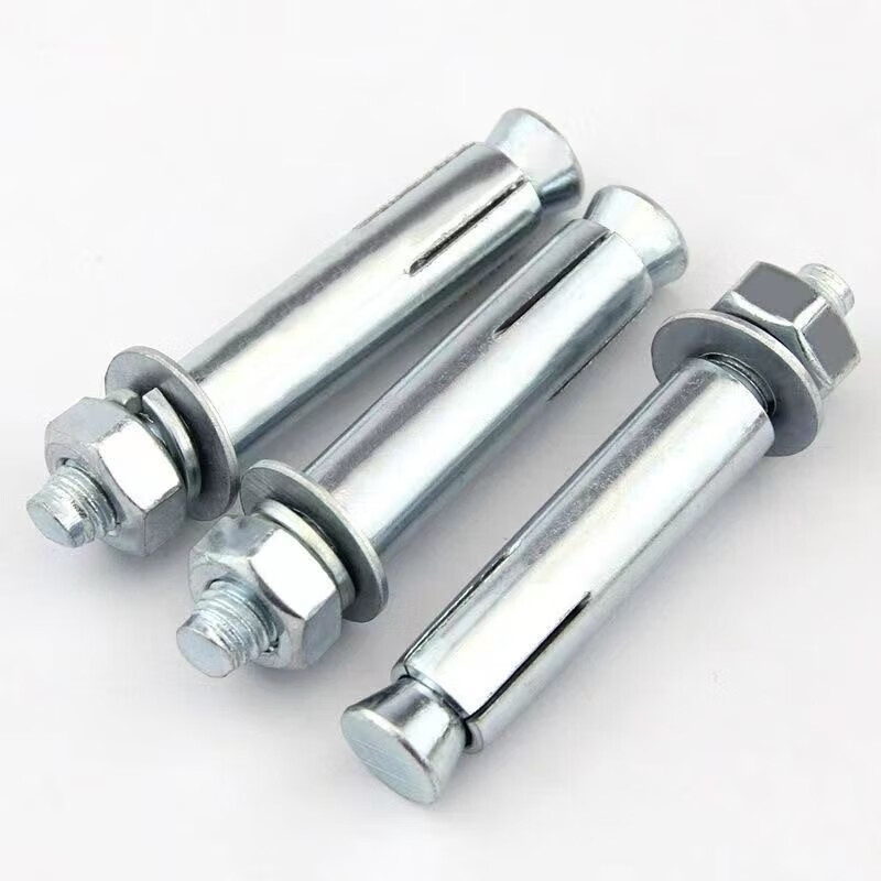 Peifan galvanized internal and external expansion wire screws explosion screws expansion wire M6*60 (10 pieces)