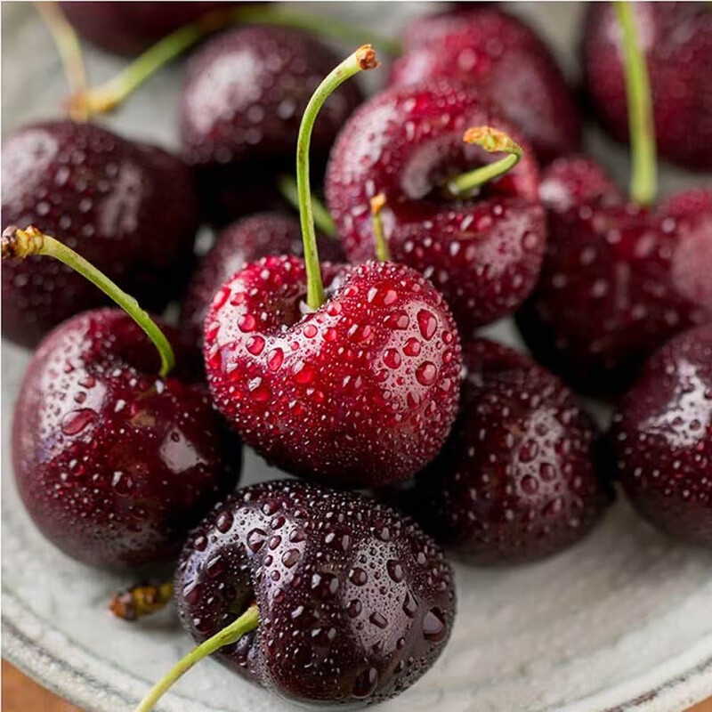 Chilean Cherry Crispy Sweet Imported Fruit Gift Box for Pregnant Women 1kg (net weight) 5J Selected Pieces 34mm or More Sweet Gift Box