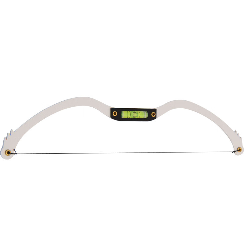 He Jian Bow Tattoo Level Bow and Arrow Ruler, Thrush Artifact, Eyebrow Shape Design Measurement, Symmetrical Eyebrow Shape Pull Line Balance Ruler Auxiliary Tool, Bow and Arrow Level - Black