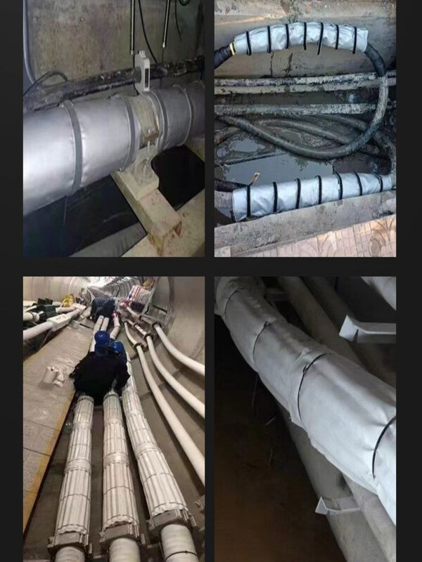 Cable fire-proof and explosion-proof blanket, high-temperature resistant fire-proof blanket, high-voltage intermediate joint fire-resistant coating sheet, silicone rubber fire-proof blanket, explosion-proof blanket 1mx1.2m