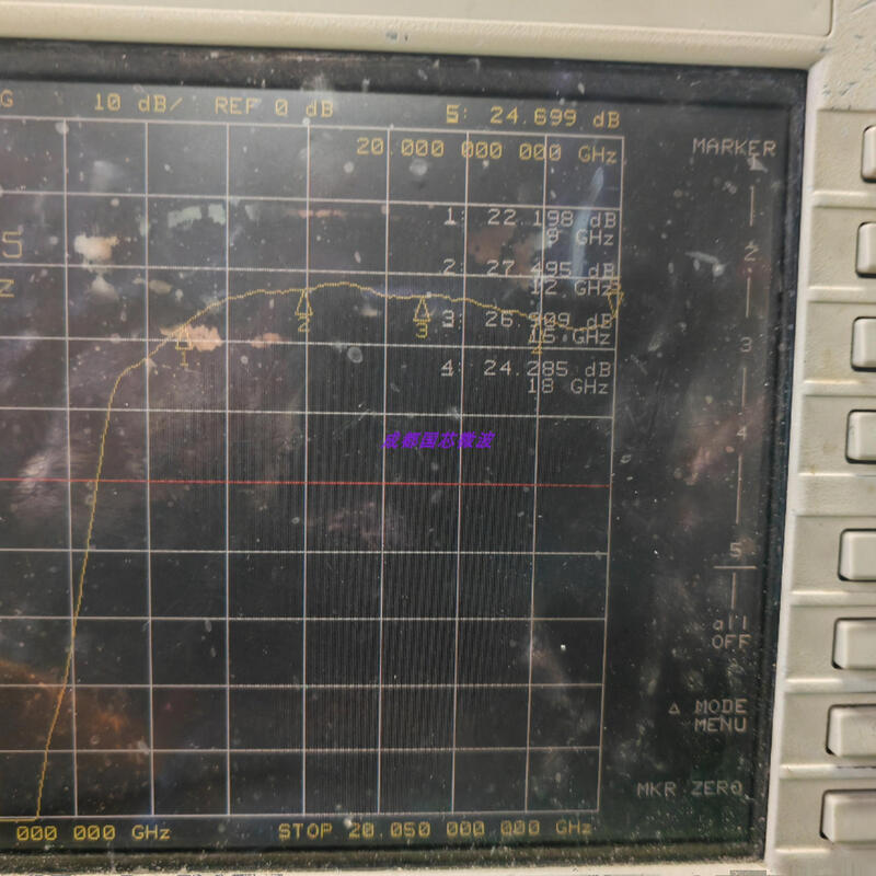 9G-30G ultra-wideband low noise amplifier G20dB NF=1.5dB high gain RF amplifier 9G-30G ultra-wideband low phase noise amplifier