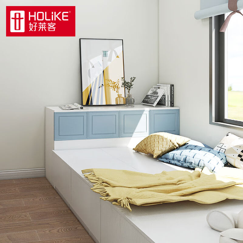 He Jiagong's study room tatami custom-made overall tatami bed wardrobe integrated bedroom furniture tatami deposit customization fee square