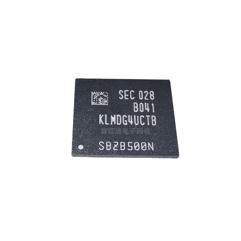 KLMBG2JETD-B041 16G-128G Samsung flash hard drive storage chip EMMC5.1 version 153 balls KLMAG-B041 Good ball implantation, package tested, 16GB
