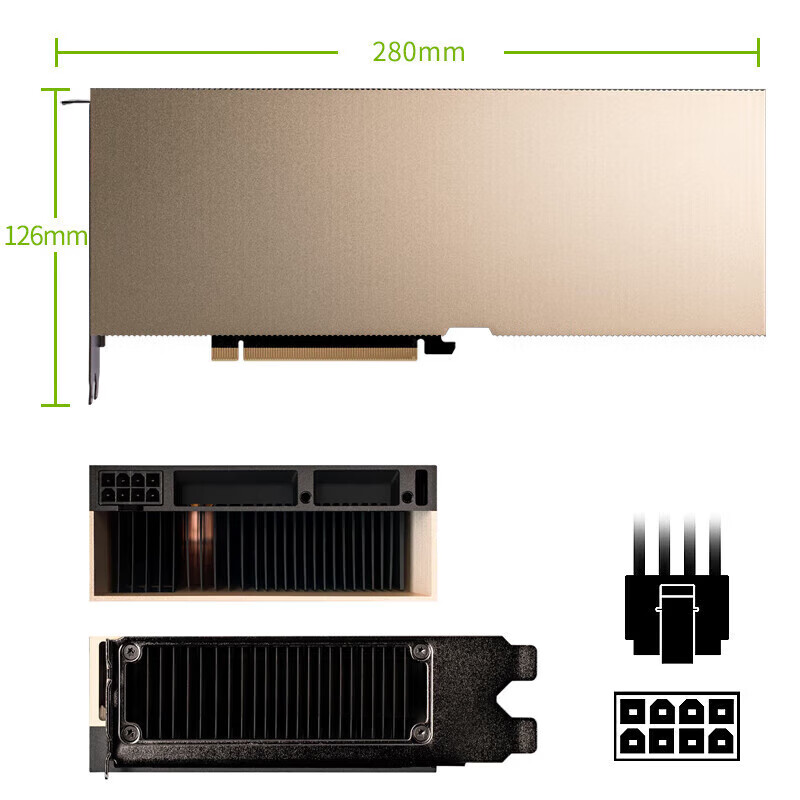 NVIDIA Tesla A16 64G professional computing card 4 16GB GDDR6 video memory/5120 CUDA core/800GB/s bandwidth industrial packaging