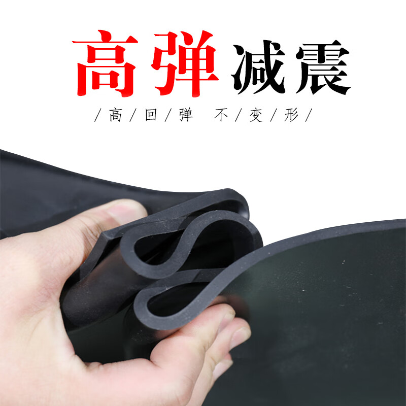 Flame-retardant rubber sheet, wear-resistant, high-temperature, fire-proof, anti-slip, black, thickened, shock-absorbing, buffering, insulating rubber mat, floor mat, rubber sheet, customized contact customer service