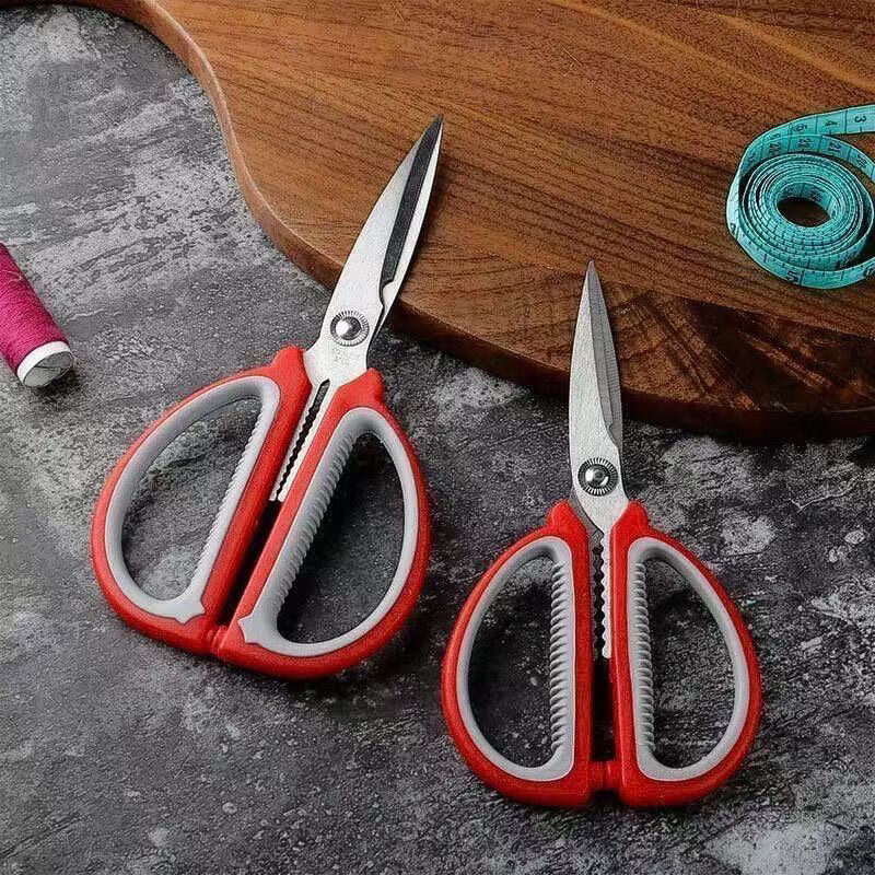 Multifunctional stainless steel kitchen household building materials scissors utility knife large scissors 1 set