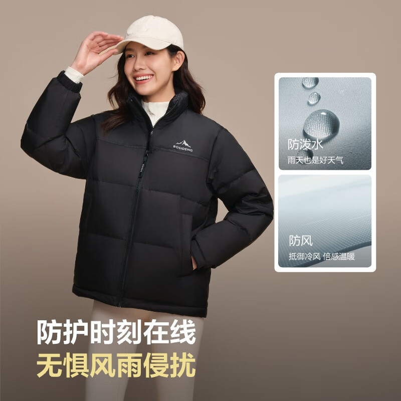 Bosideng New Year's Co-branded 25 Years Down Jacket Mall Unisex Sports Series Short Student Jacket