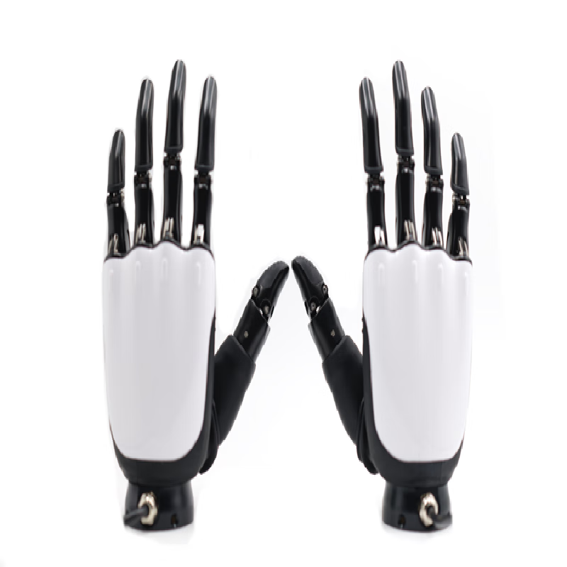 OYMOTION Aoyi Technology Robot Dexterous Hand ROH-A002 Intelligent Robotic Arm Five-fingered Dexterous Hand Robot Prosthetic Rehabilitation Bionic Gloves for Disabled Persons Humanoid Robot Hand Intelligent Bionic Prosthetic Highly Sensitive Dexterous Hand Right Hand