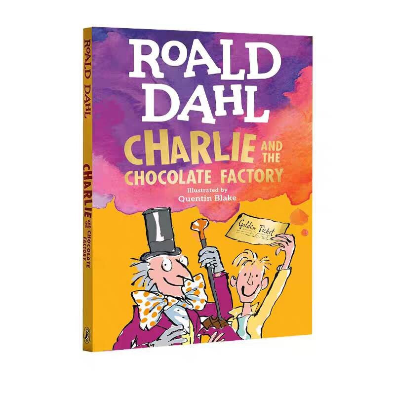 Original English version of Charlie and the Chocolate Factory Roald Dahl children's novel Charlie and the Chocolate Factory