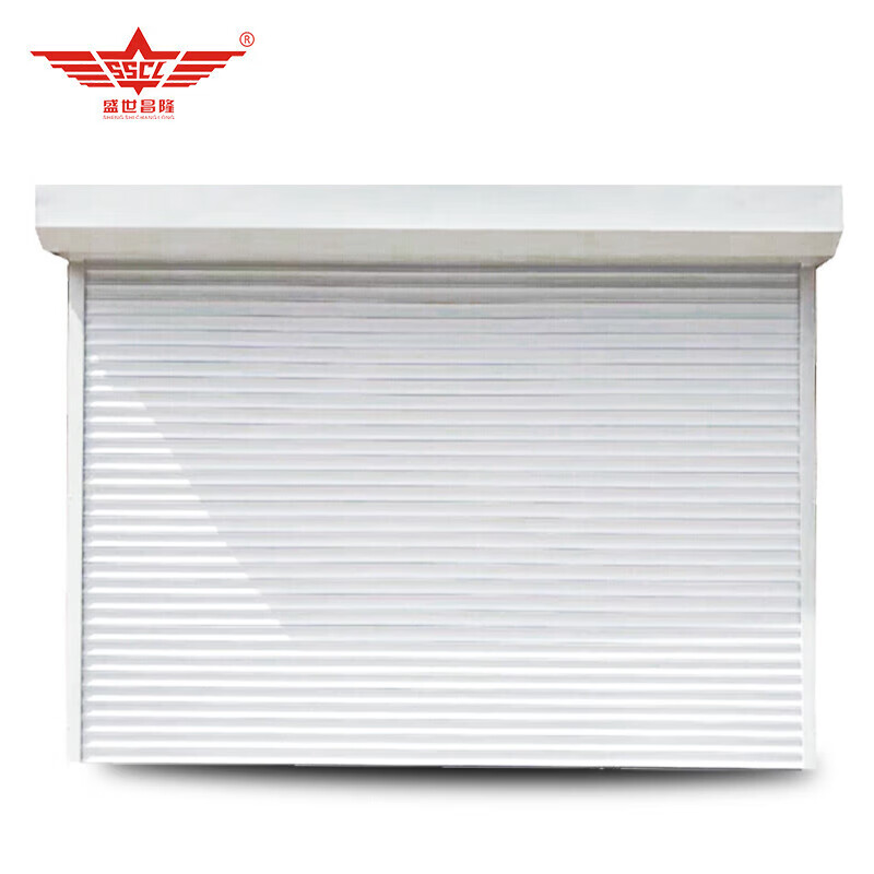 Shengshi Changlong electric intelligent automatic door rolling shutter door aluminum alloy rolling shutter door remote control flip garage door per square meter