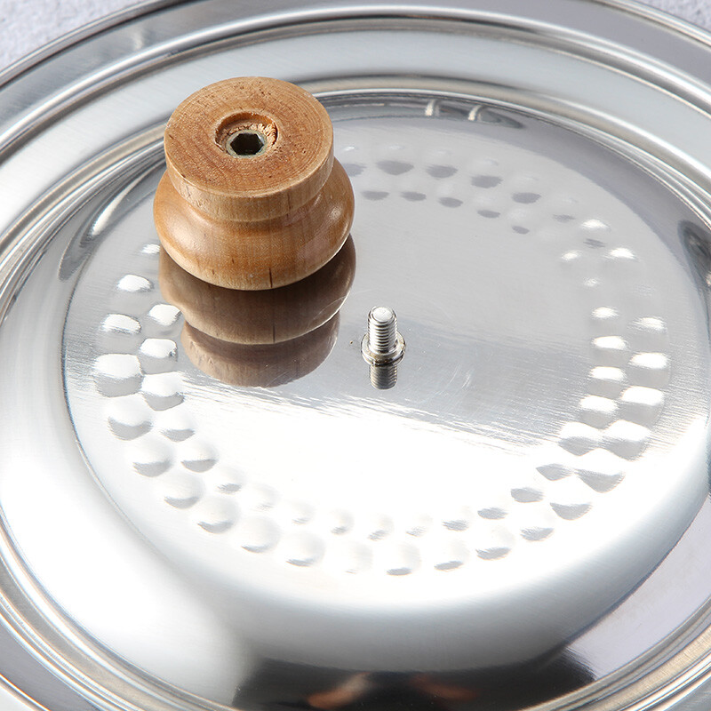 YOSHIKAWA Japan original imported Yoshikawa snow pan lid milk pot soup pot stainless steel lid 16-22cm dual use YH9499 snow pan dual use lid 20-22cm