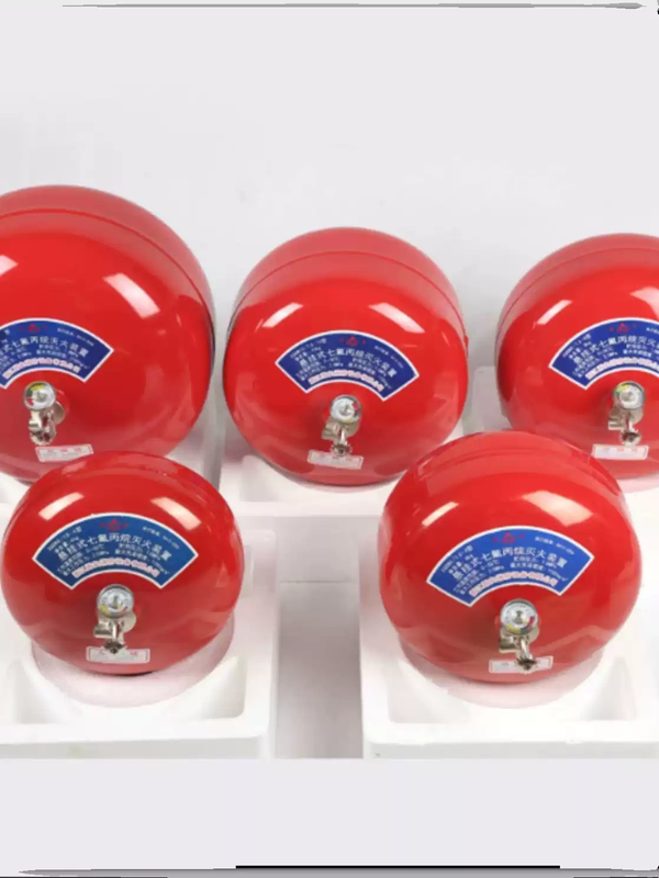 Zhe'an suspended 4kg heptafluoropropane fire extinguisher temperature controlled automatic gas drop ball clean firefighting powder 6 machine room 12kg XQQW12 containing agent