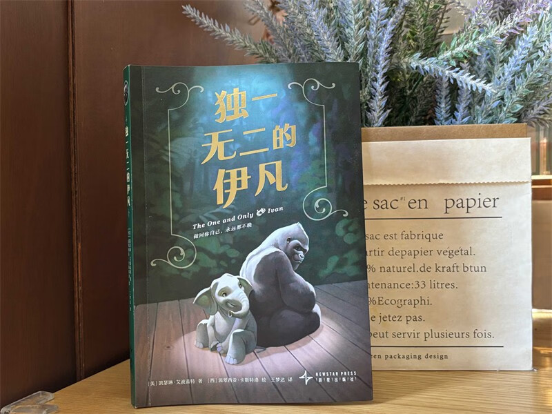 The Unique Ivan Newbery Gold Medal It’s never too late to be yourself Self-drive Empathy Animal protection Primary school extracurricular reading 7-1