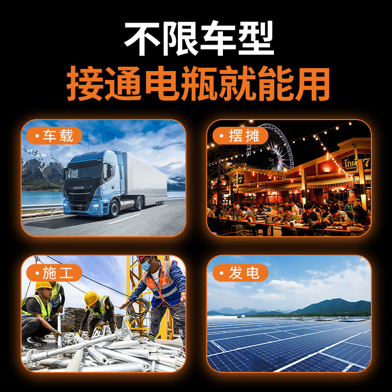 Zhunhang pure sine wave inverter 12V24V to 220V car charger for tricycle stall with 2300W high power