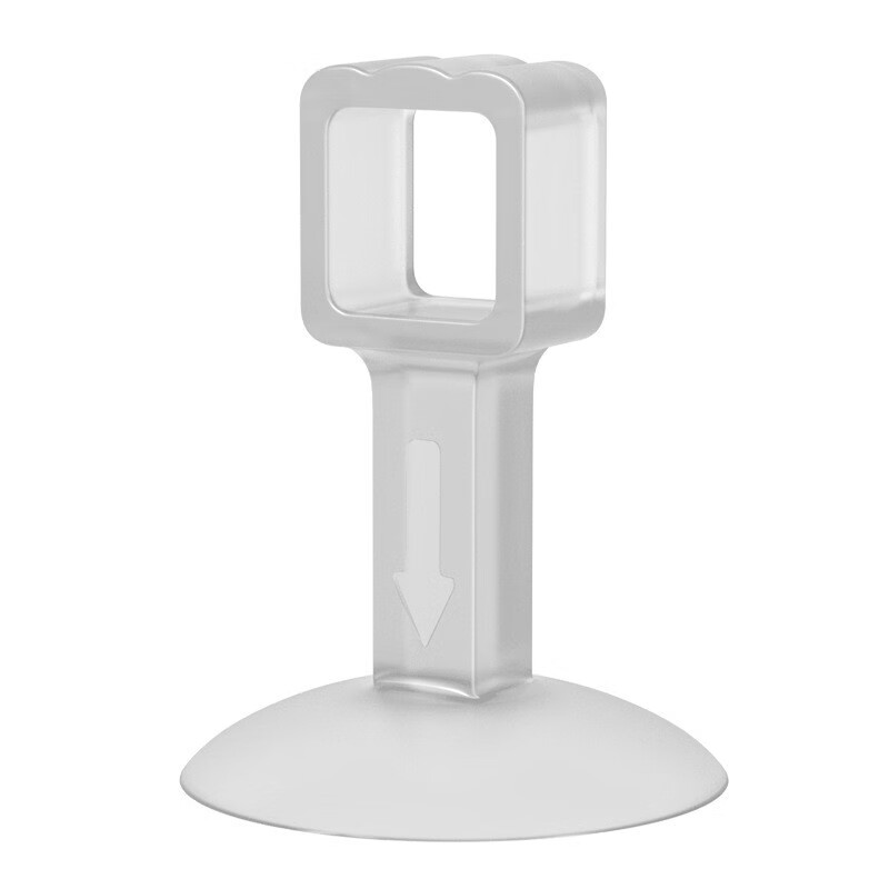 Beginning silicone door suction window handle door suction anti-collision suction cup bathroom door handle anti-collision protective cover without punching square hole 3 pack