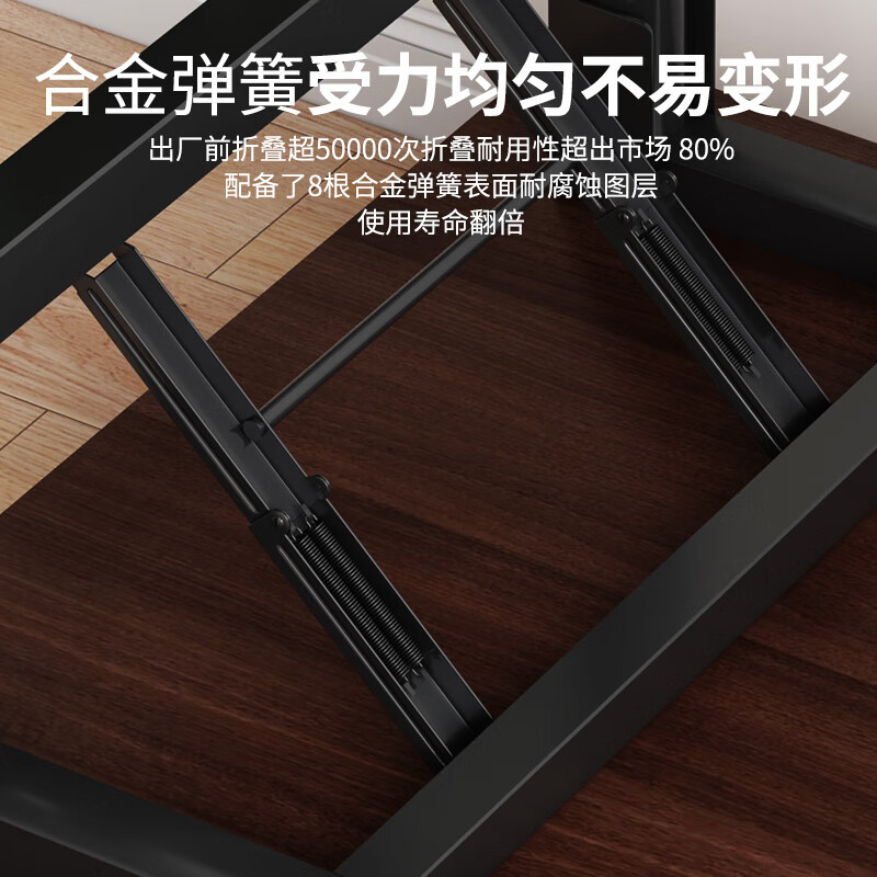 Yaoying computer desk folding table e-sports desk home student desk study table YLZ11 walnut color 100*60cm