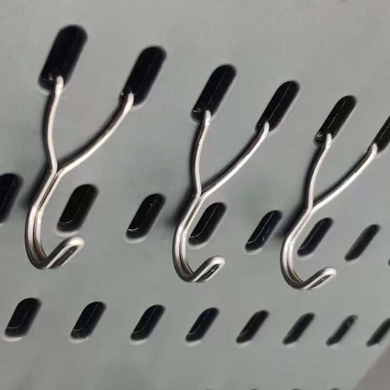 Shantou Lincun supermarket shelf hook hole plate special hook porous plate accessories display rack tool shelf storage hook 32MM center hole distance hook - please measure the hole distance 10 pieces