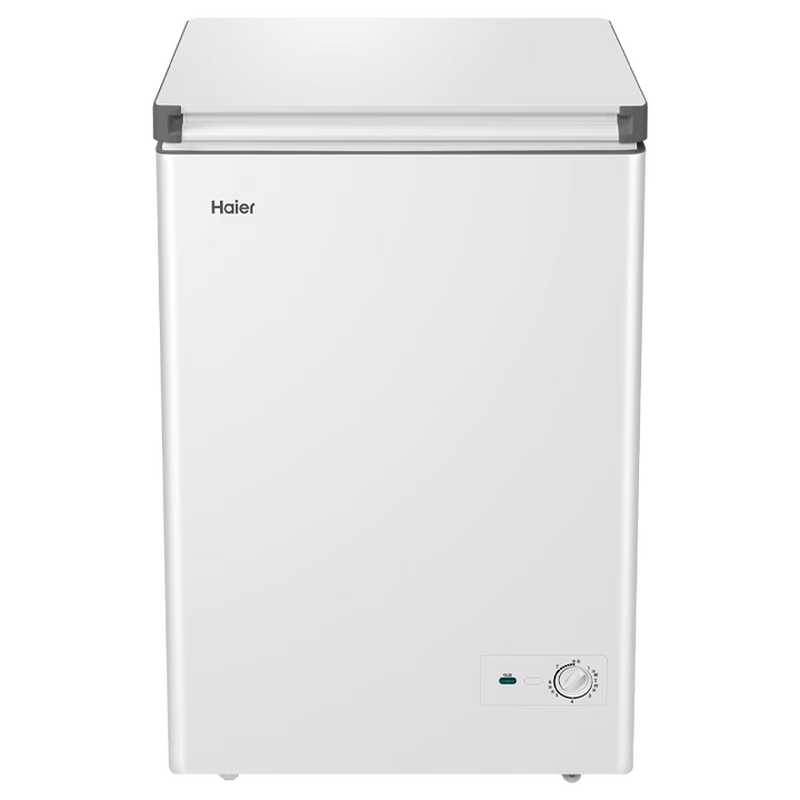 Haier Freezer Home Commercial Large Capacity Small Refrigerator Small 100/200/300 Liter Small Freezer Level 1 Energy Efficiency Energy Saving Full Refrigerator Conversion Freezer Frost Reduction 80%丨-30 Cryogenic Quick Freezing 100L