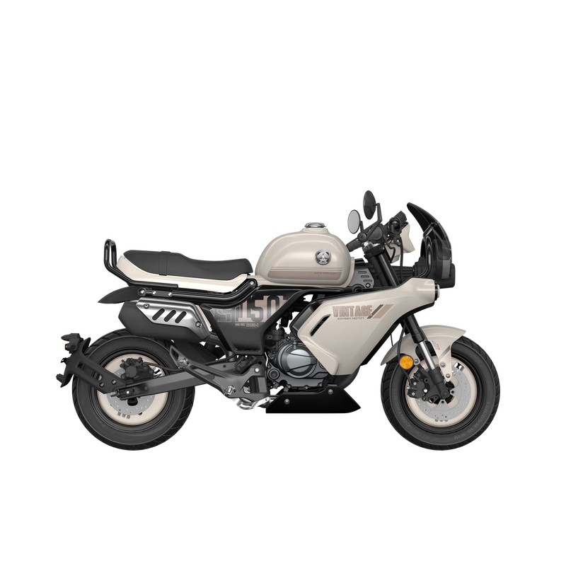 Zongshen Bear 150 Bubble Fuel Motorcycle Cute Rider for Men and Women Novice Entry Mini Cute Rider Imitation Race Fantasy White