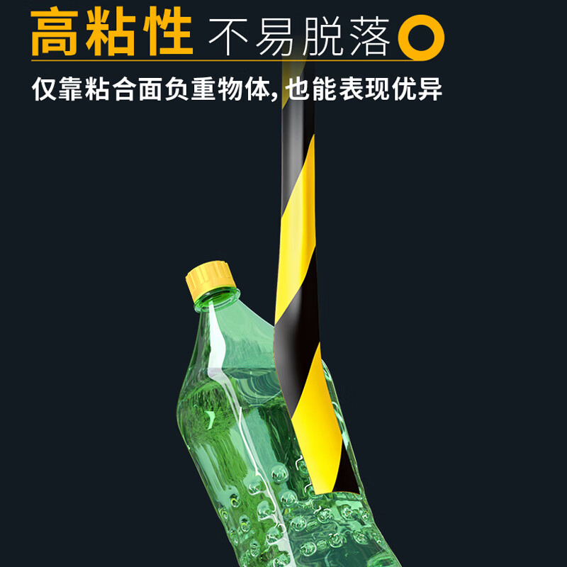 Hudun blue PVC warning tape warning landmark stickers ground markings line positioning area isolation division workshop warehouse stickers tape 5S ground marking tape blue 48mm*33 meters B4833