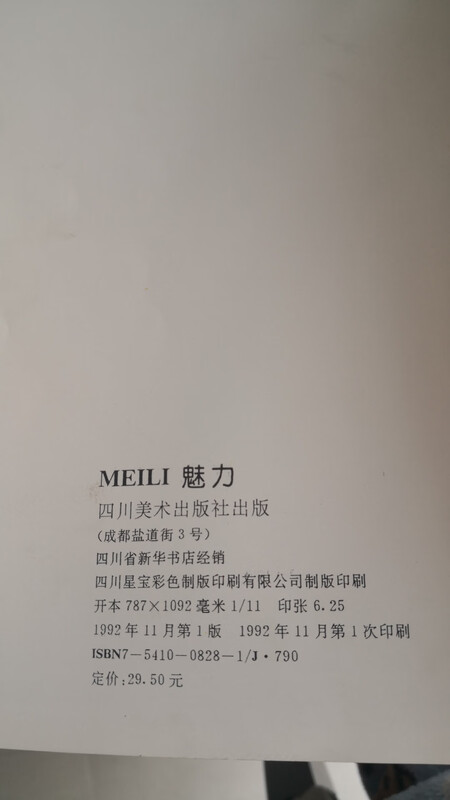 Second-hand genuine 90% new charm world body v art photography boutique/16 open 96 pages coated paper