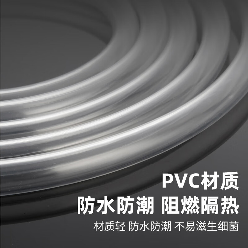Gusenzhe Electric Water Heater Safety Valve Diversion Hose with Midea Smith Pressure Reducing and Relief Valve Drainage Pipe Drainage Pipe Drip Pipe Floor Heating Drainage Pipe 3 Meters Free Clamp Fixing Sticker