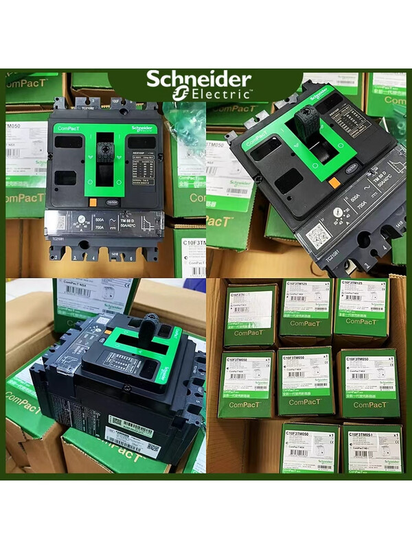New Schneider molded case circuit breaker NSX100A 160A 250A 400A 630A 800A 3P F 36KA NSX800 TMD 800A