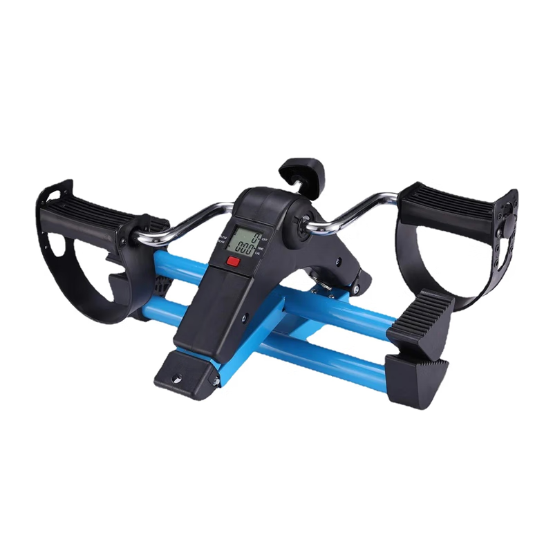 Upgraded version of the elderly's home exercise bicycle for leg exercise, home fitness stepper, multi-function treadmill, green