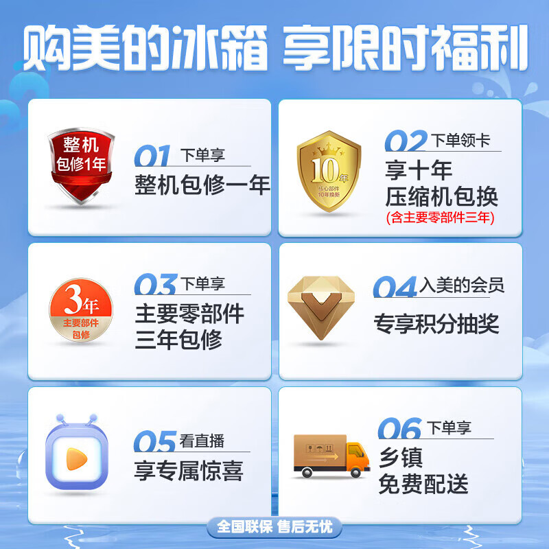 Midea 45-liter single-door small refrigerator white mini rental dormitory office household single-temperature refrigerated small refrigerator beauty can be used energy-saving operation BC-45M