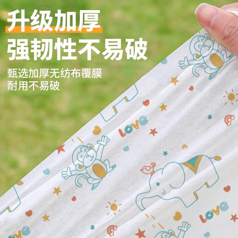 Shijanu thickened waterproof picnic mat portable camping spring outing beach moisture-proof tablecloth 200*230cm 1 package with 4 ground nails_thickened and no odor