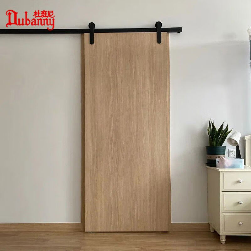 Yusenyi Barn Door Sliding Door Partition Invisible Door Hidden Door Ghost Door Pocket Door Toilet Hanging Rail Door Three-Linked Sliding Door Design from Drawing