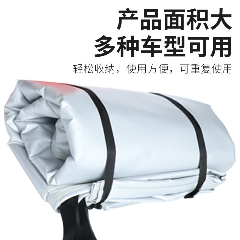 Mi Lan New Energy Vehicle Fire Blanket Silicone Fire Blanket Glass Fiber High Temperature Resistant Flame Retardant Cloth Special for Electric Vehicle Fire Fighting Silicone Fire Blanket 6m*8m No Pricks (Suitable for Cars and SUVs)