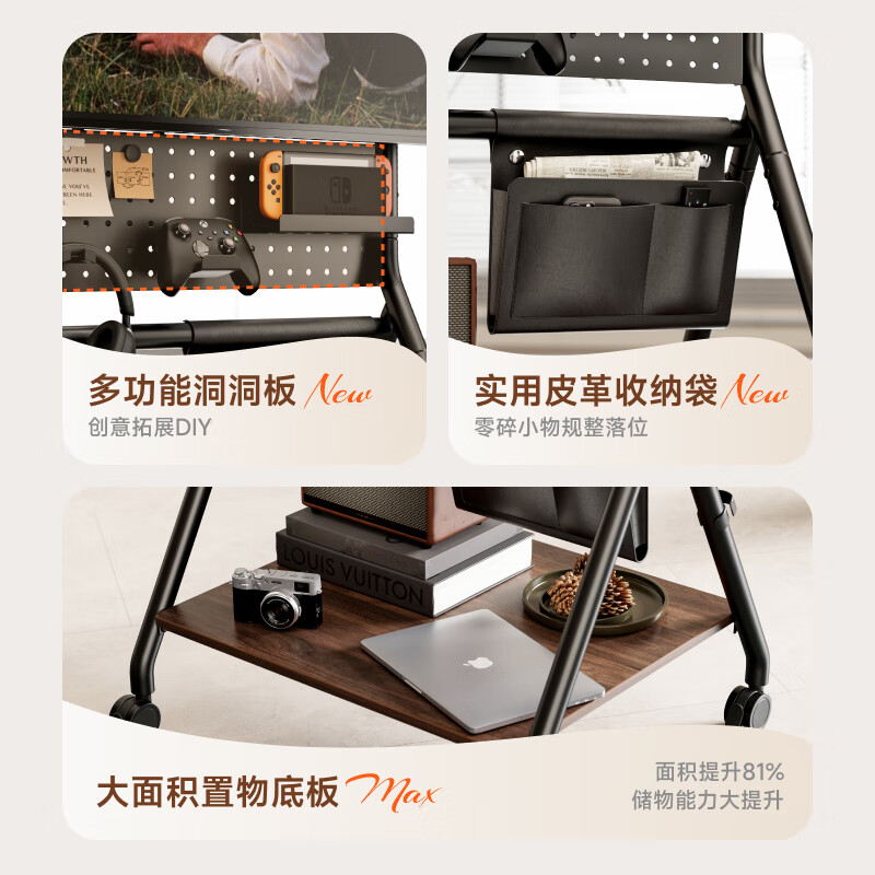 Brateck Northern Arc (43-85) TV stand TV mobile stand floor-standing TV 75 TV hanger removable Xiaomi PS5 TV cart TV cabinet cabinet FS360