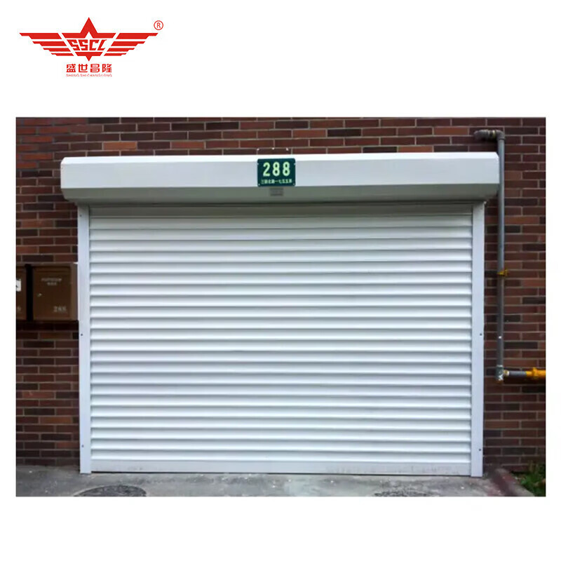 Shengshi Changlong electric intelligent automatic door rolling shutter door aluminum alloy rolling shutter door remote control flip garage door per square meter