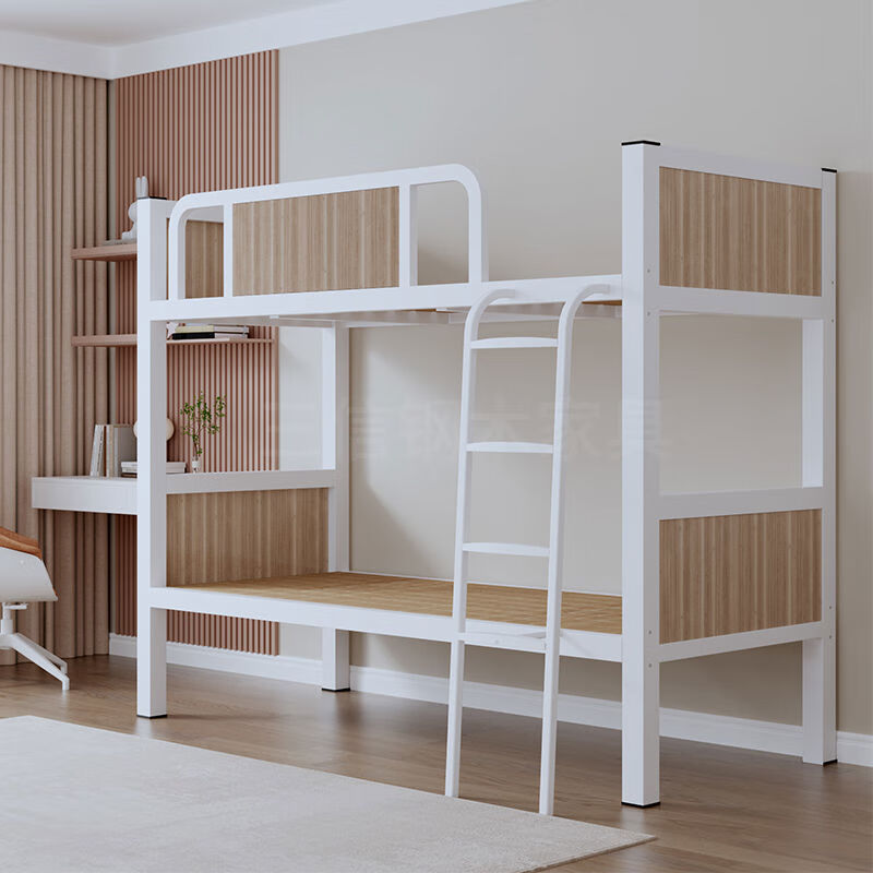 Yusenyi Youth Hostel B&B bunk bed apartment bed staff college dormitory bed with baffles and upper and lower bunk iron frame bed can be customized Single wardrobe height 2 meters * length 0.8 meters * depth 0.5 meters supports customization Others