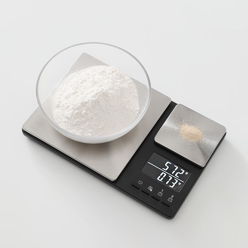 Shijanu double countertop electronic scale weighs 0.01 gram precision jewelry scale kitchen baking 1 gram electronic scale dual platform 0.01 gram 1 gram dual-purpose scale_