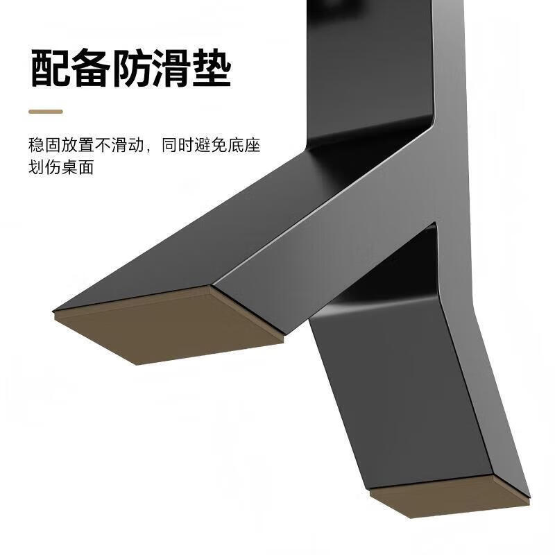 Behind-the-scenes hero TV base 40-85 inches TV rack punch-free bracket TV stand desktop bracket TV base suitable for Hisense Haier Skyworth Changhong TCL, etc.