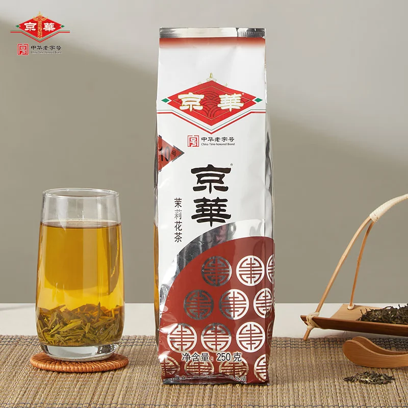 Jinghua No. 10 Jasmine Tea Strong Fragrance Old Beijing Special Scented Tea Self-Drink Self-Drink Tea 250g