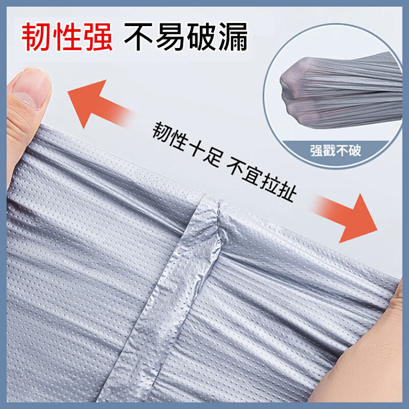 Mingya extra large thickened plastic bag moving packing bag 125*85cm portable luggage bag moving artifact clothes quilt storage bag storage bag 10 pieces