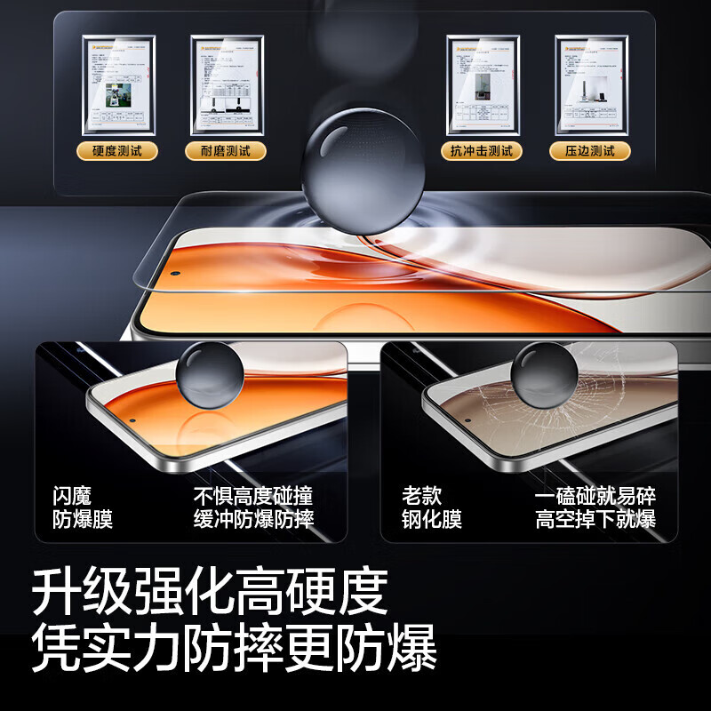 Flashmok, we will compensate you if the film is damaged. Suitable for Honor x70 tempered film. Honor