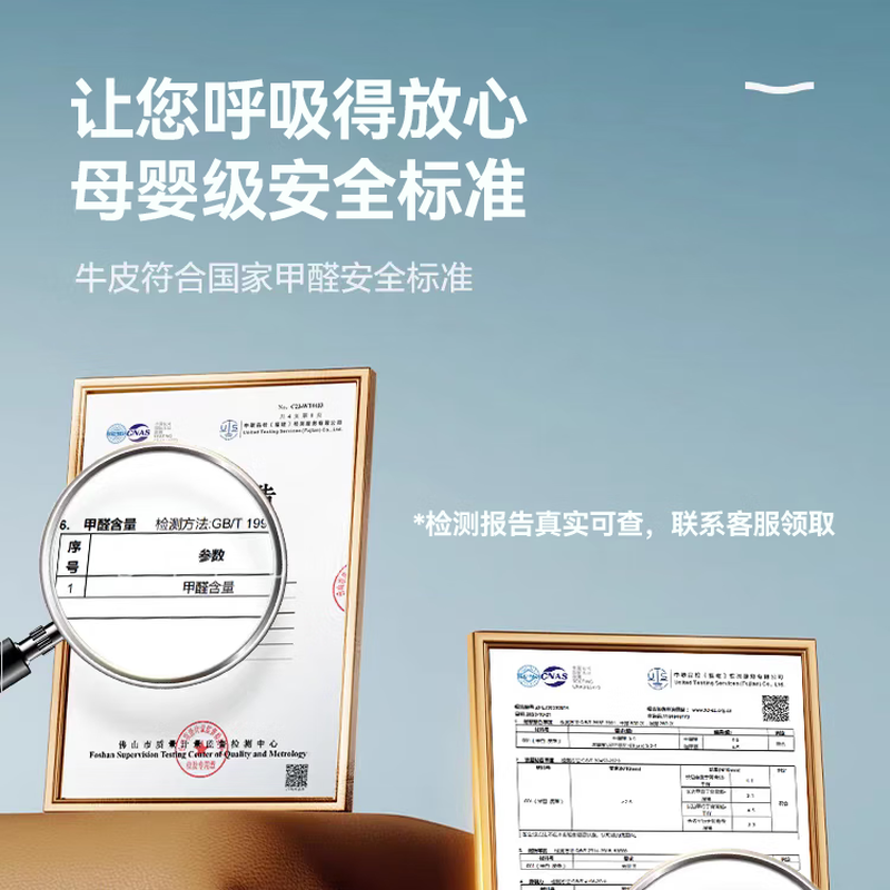 Fanzu 2025 new Lawrence Yunduo leather sofa, large and small, straight-row first-layer cowhide light luxury living room sofa