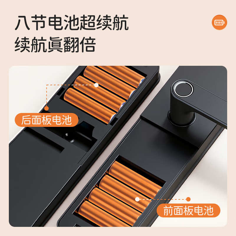 Hotata smart door lock smart lock fingerprint lock password lock anti-theft door lock electronic lock home entry door dual battery long battery life B60SE